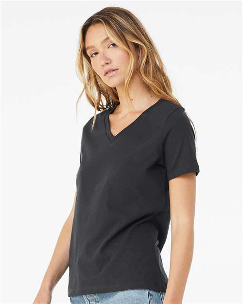 Women's Relaxed Jersey V-Neck Tee - 6405 81