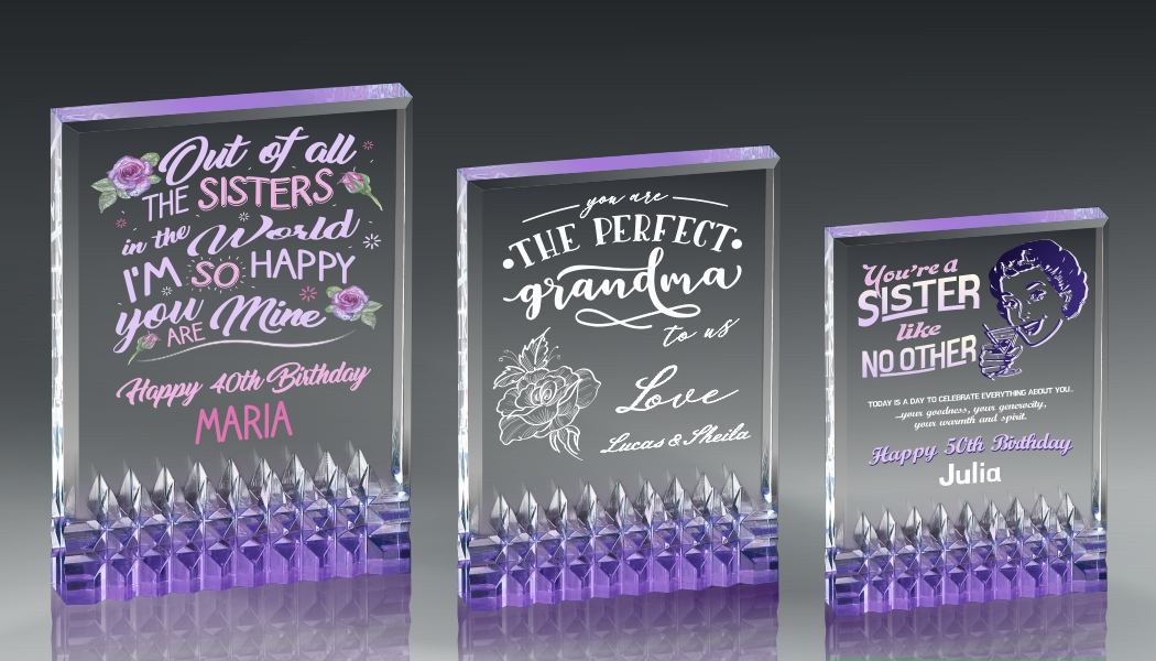 Acrylic With Jewel Cuts 15