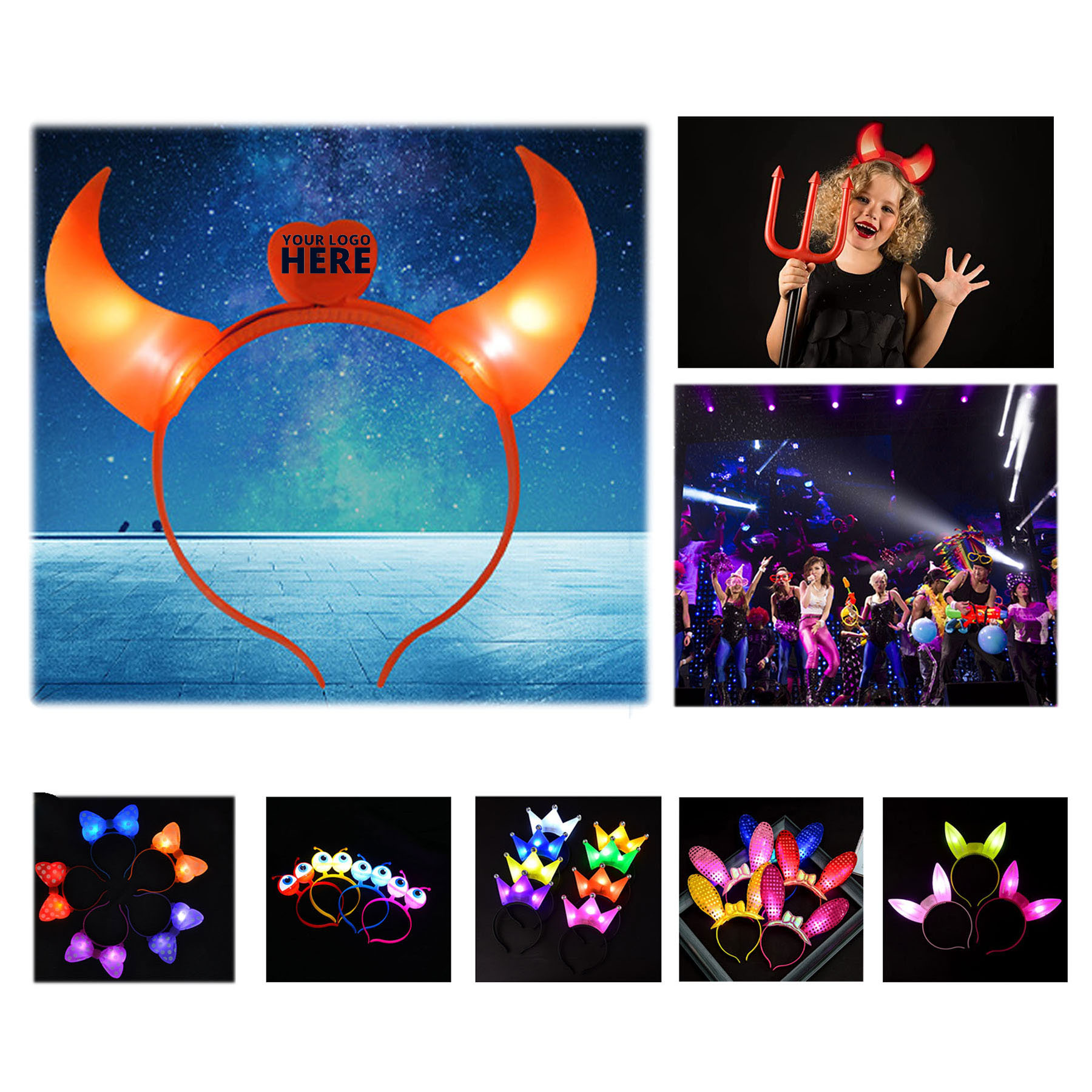 LED Light Up Headband 2