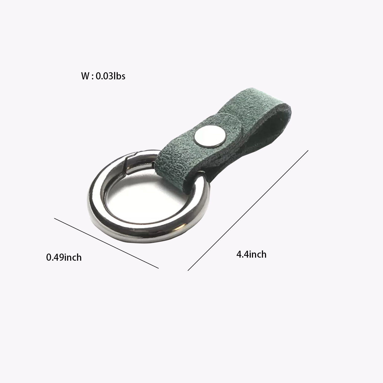 Alcantara Car Key Chains 8