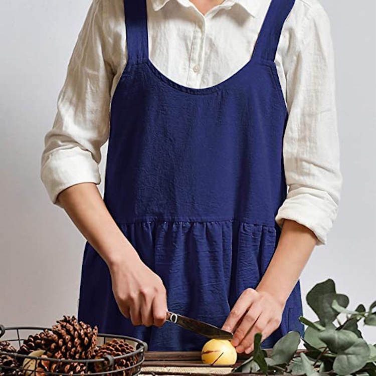 Cross Back Work Apron 16