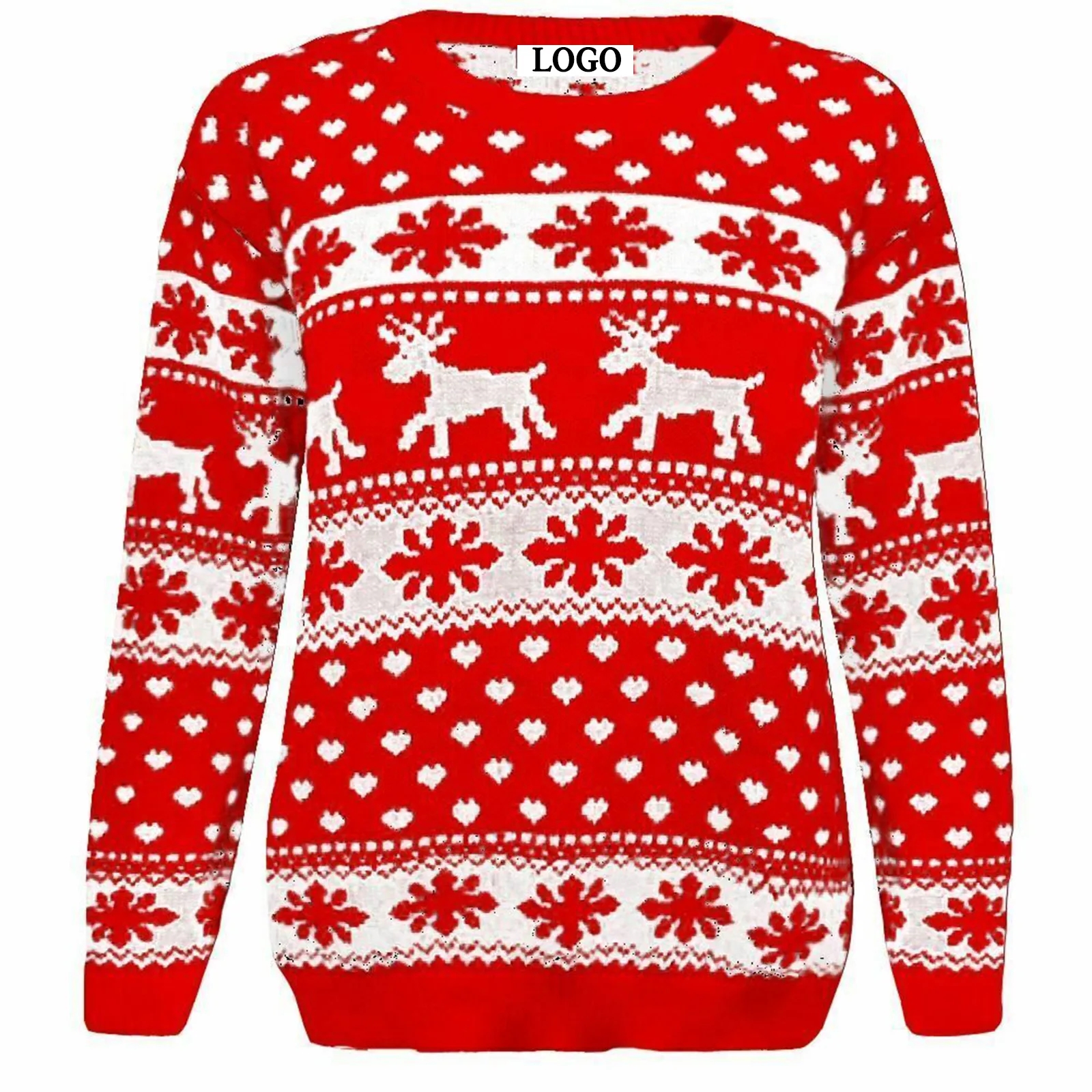 Kids Unisex Christmas Ugly Sweater Pullover 4