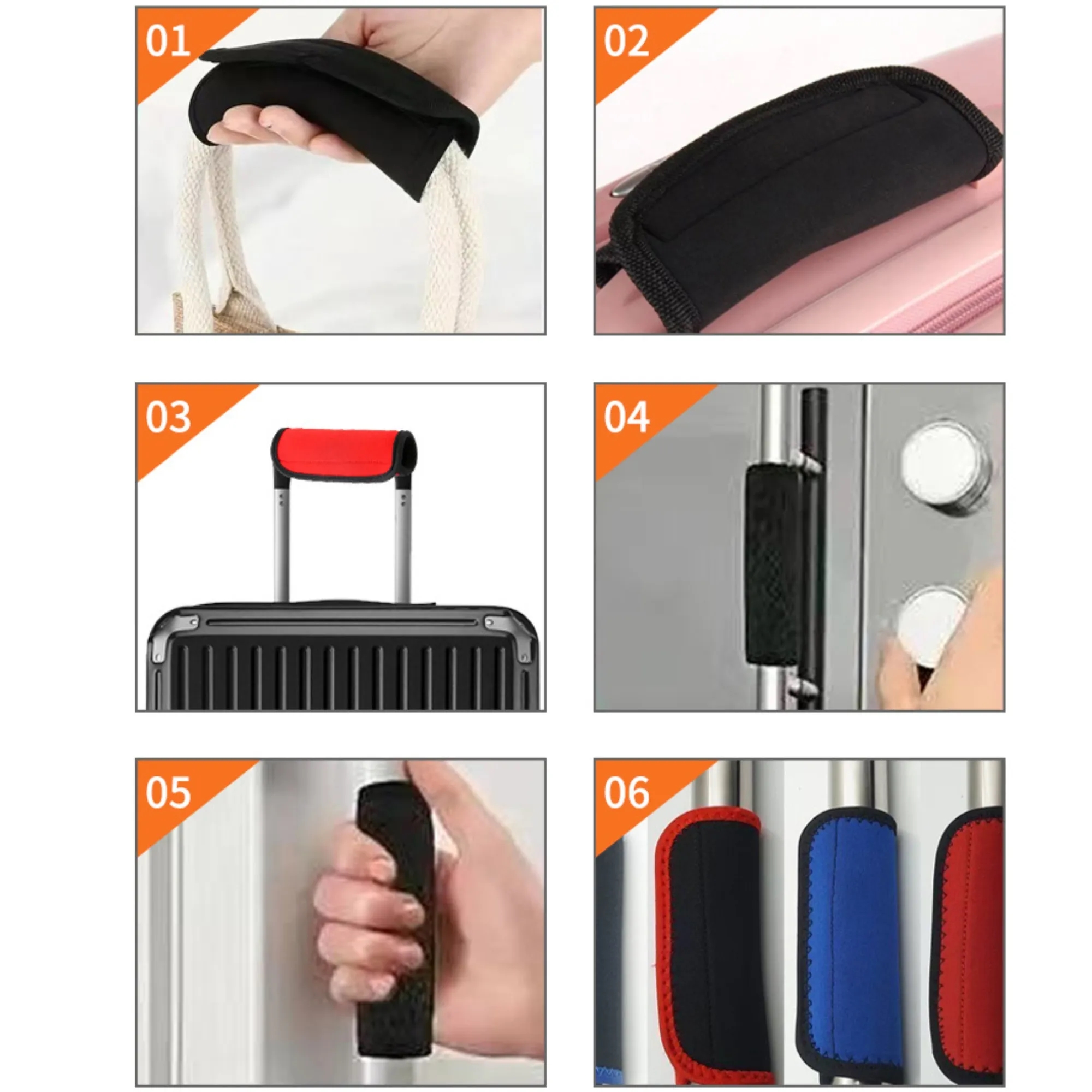 Universal Neoprene Luggage Handle Wrap Cover 1