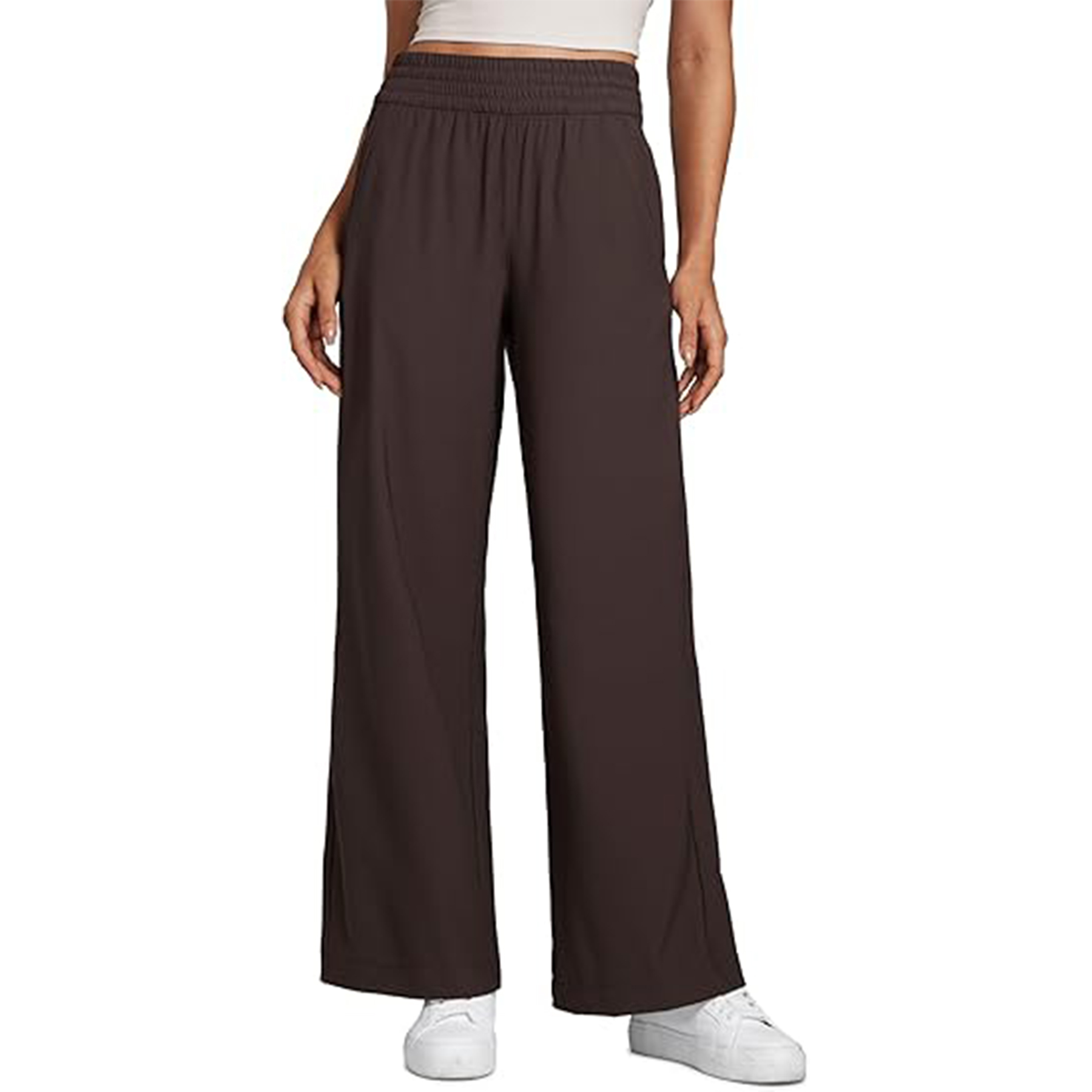 Lightweight Drapey Wide Leg Pants 6