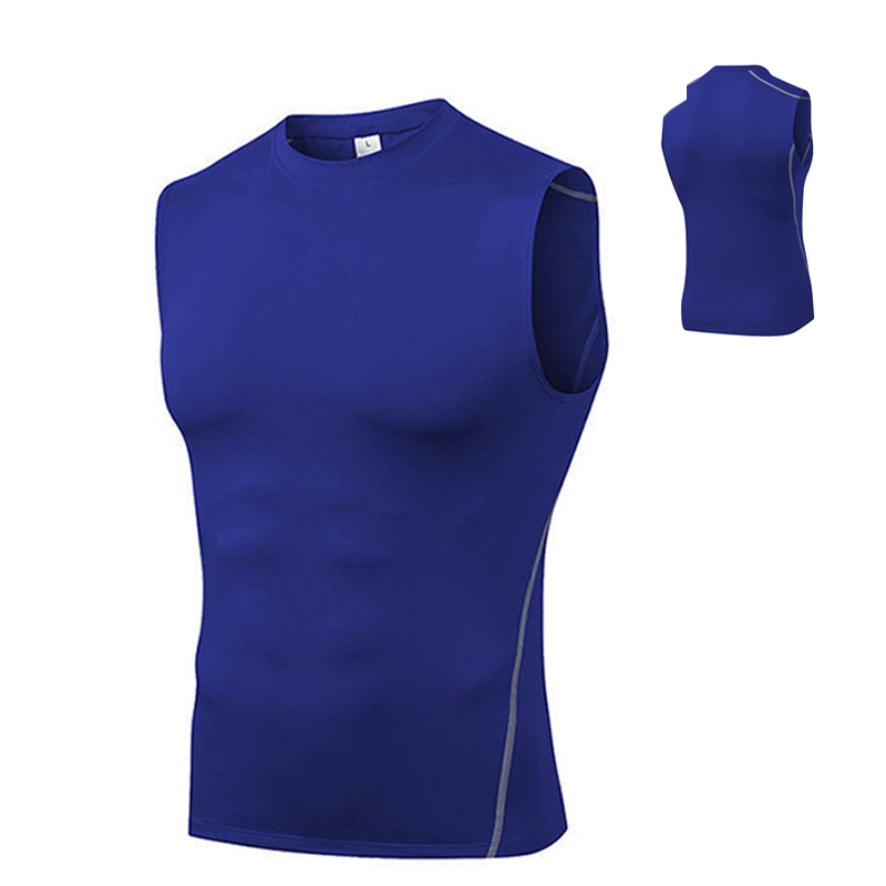 Men's Training Tight Vest Breathable Sleeveless 6