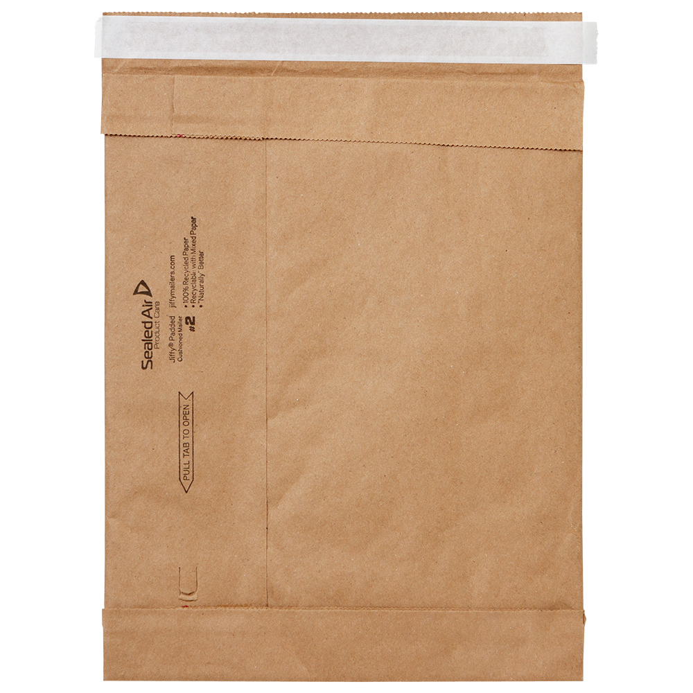 Natural Kraft Padded Mailer - 100% Recyclable, Biodegradable 2