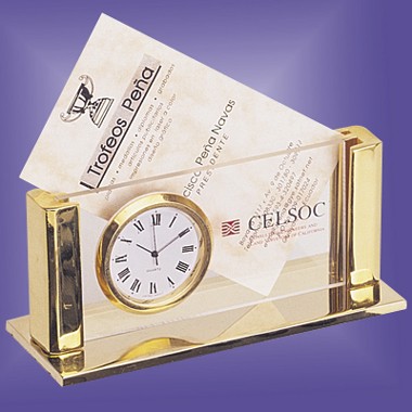 GOLD PLATED SOLID BRASS BUSINESS CARD 1