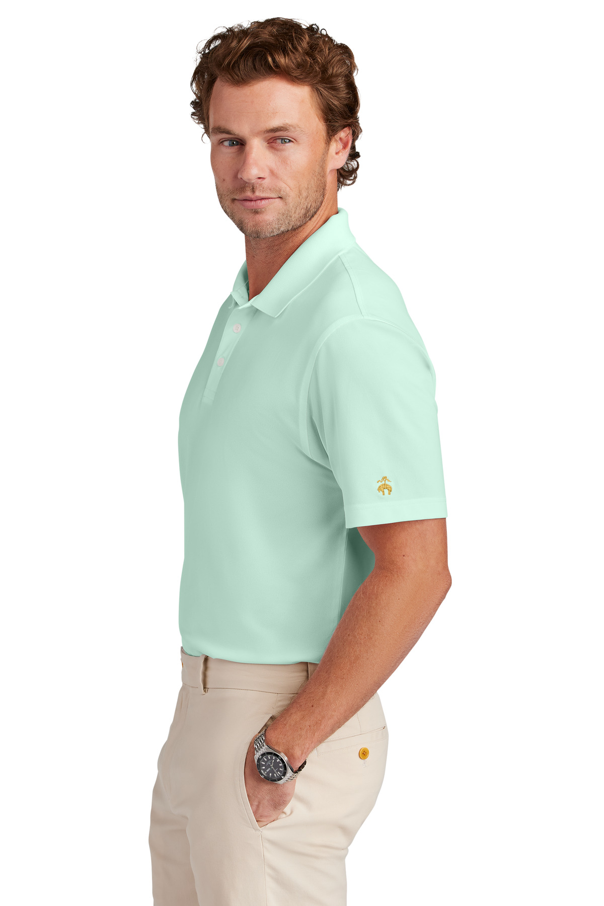 Brooks Brothers Mesh Pique Performance Polo BB18220 48