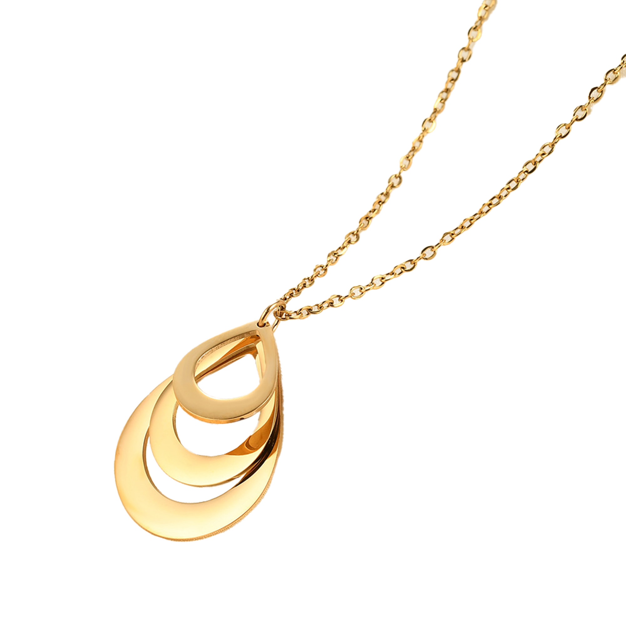 MOQ100 Waterdrop-Shaped Necklace For Mother's Day 3