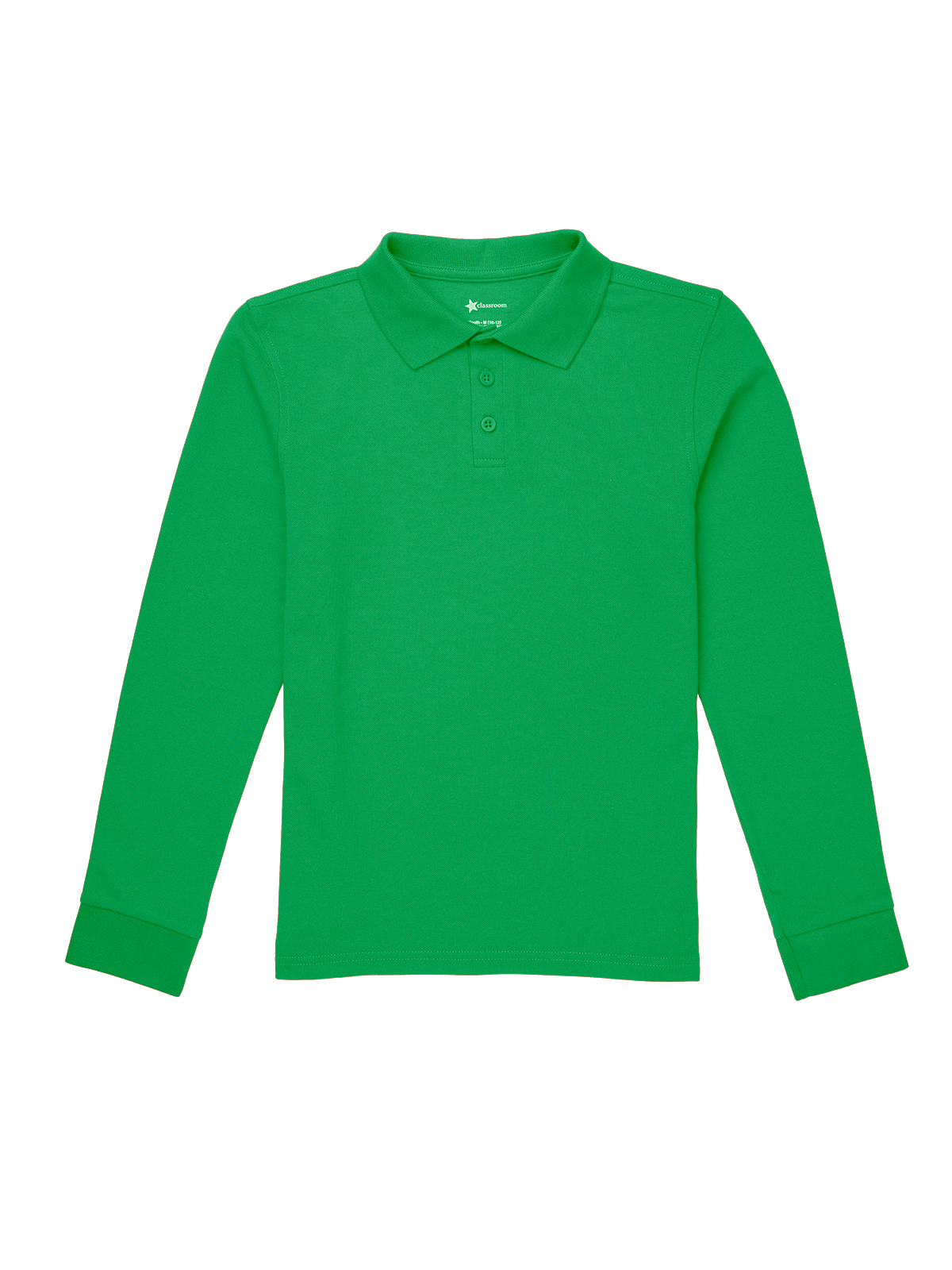 Classroom Uniforms - Children's Unisex Long Sleeve Pique Polo 9