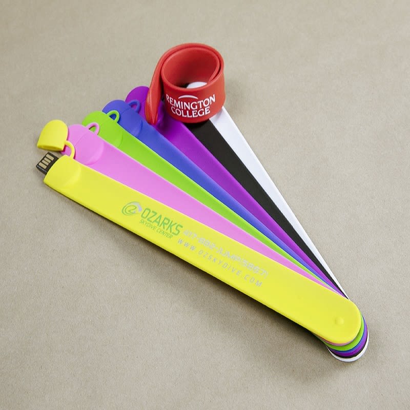 Custom USB Slap Wrap Wristbands 22