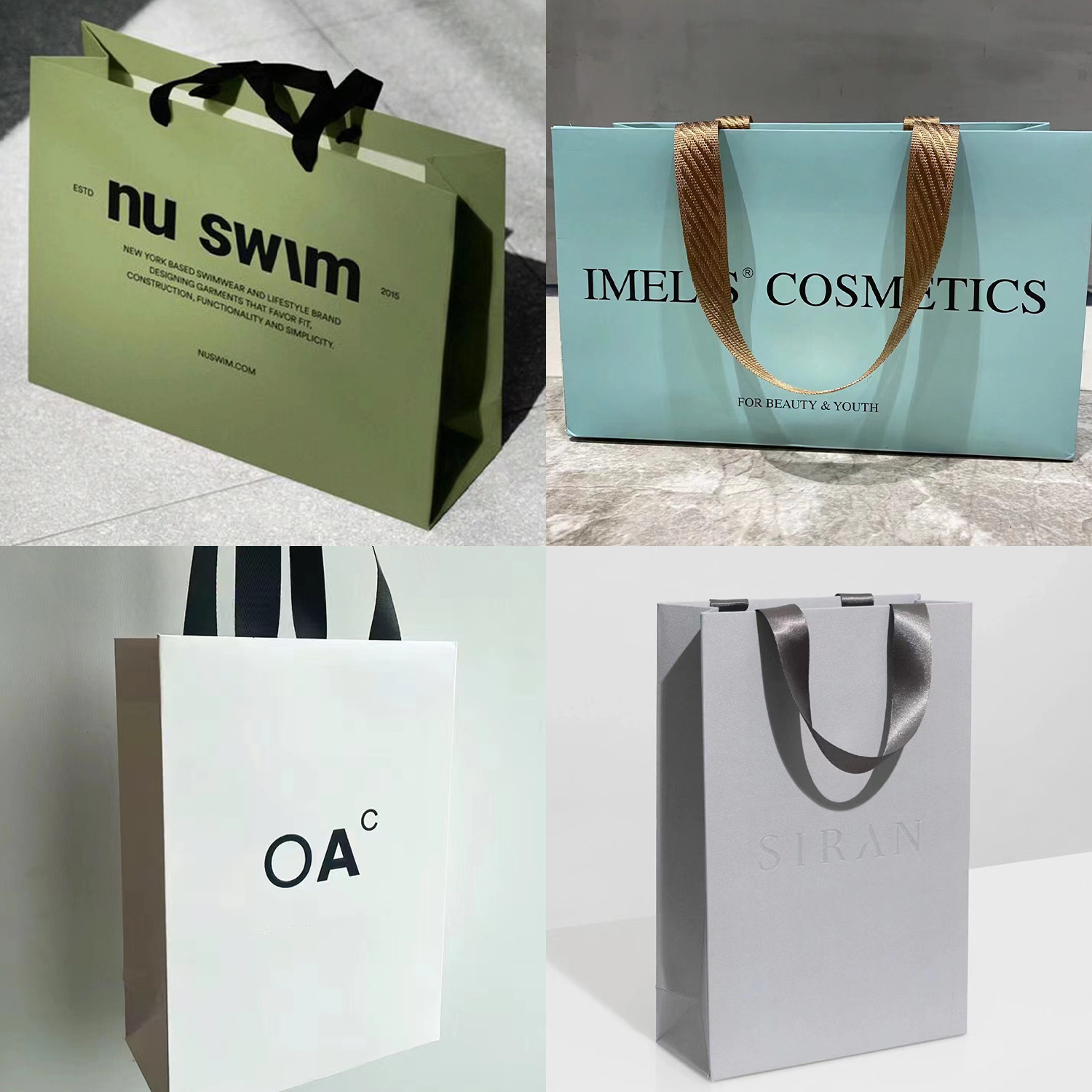 Custom Gloss/Matte Shopping Bags 2