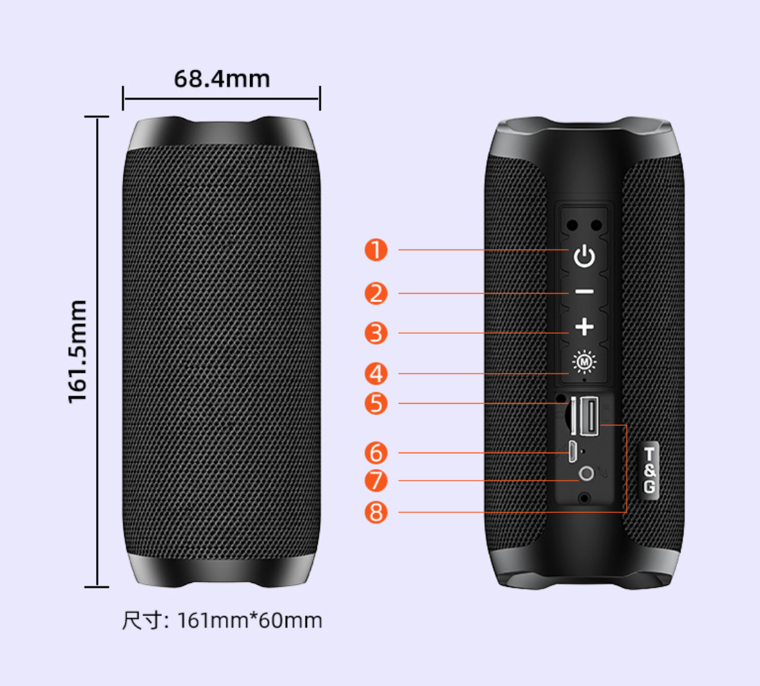 Portable Bluetooth Speaker 3