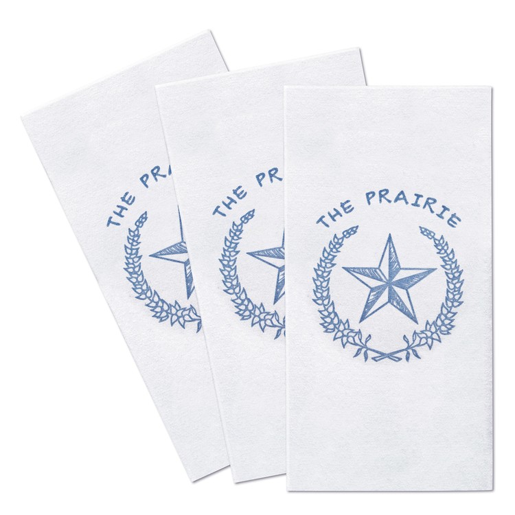 Linen-Feel™ White, Premium Dinner Napkin 1