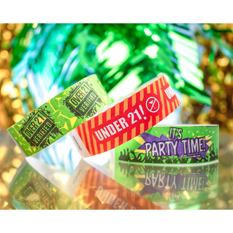In Stock Tyvek Wristbands 8