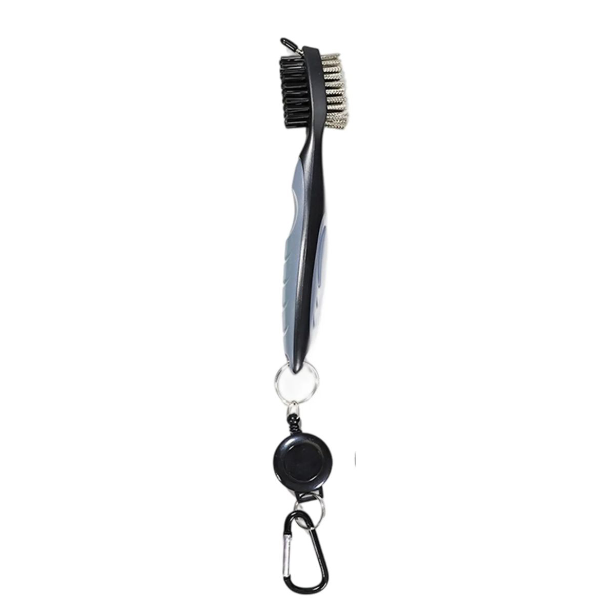 Plastic Golf Brush with Wire and Nylon Bristles 8