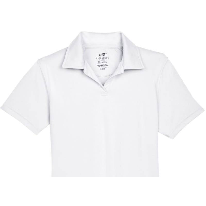 UltraClub Ladies' Cool & Dry Sport Performance Interlock Polo 7