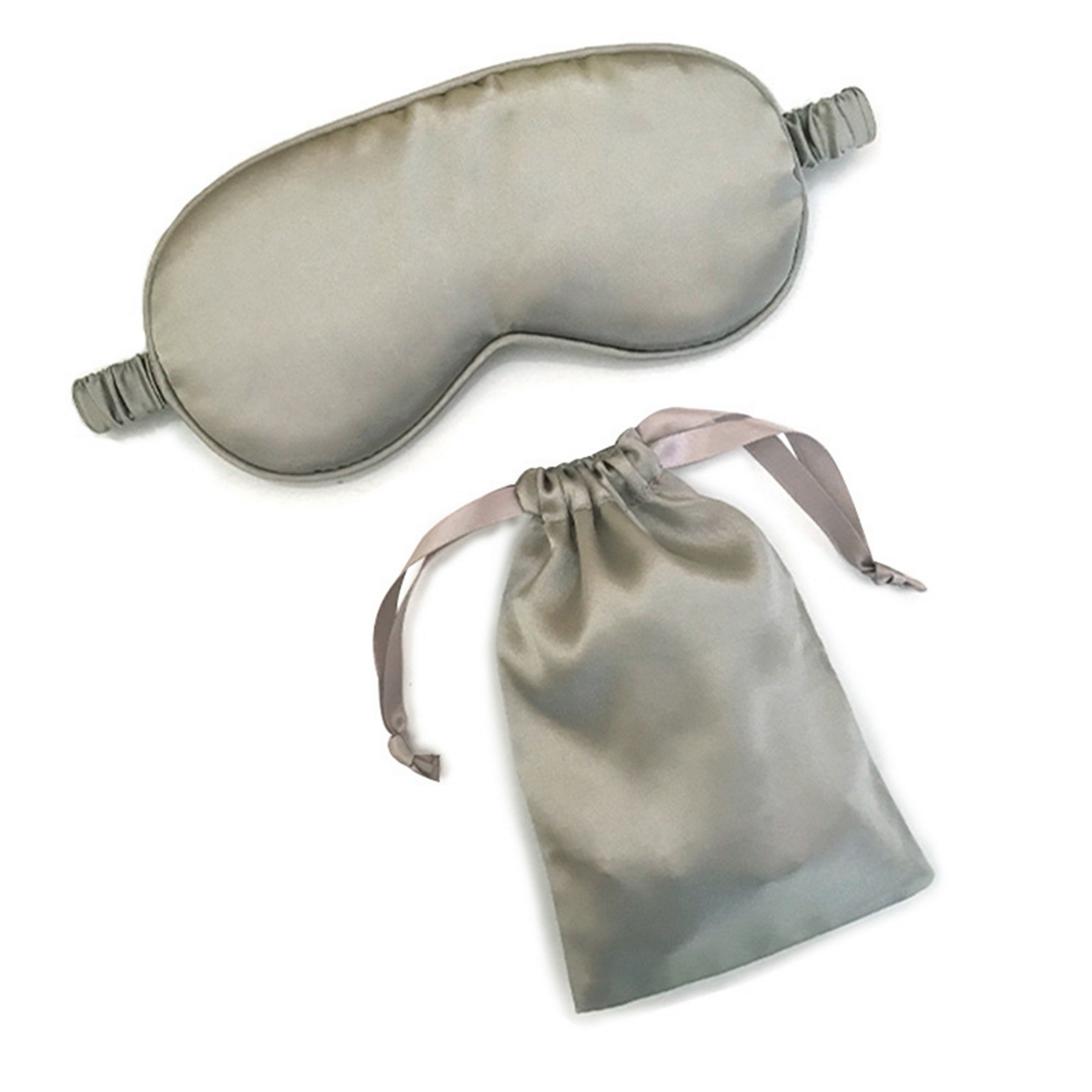 Silk-Like Sleep Mask With Storage Pouch 3