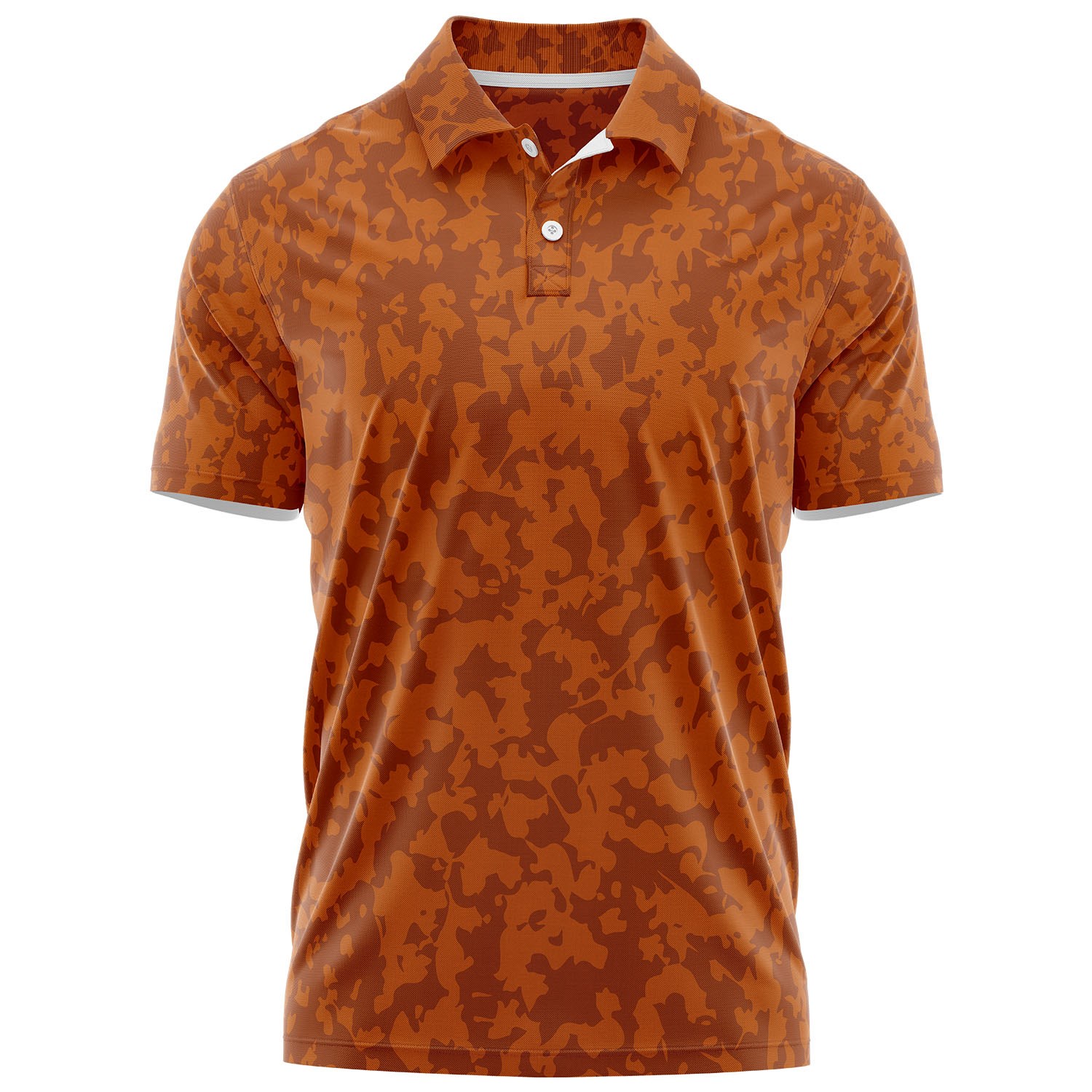 Unisex 180 GSM Jersey Knit Cotton Feel Sublimation Polo T-shirt 2