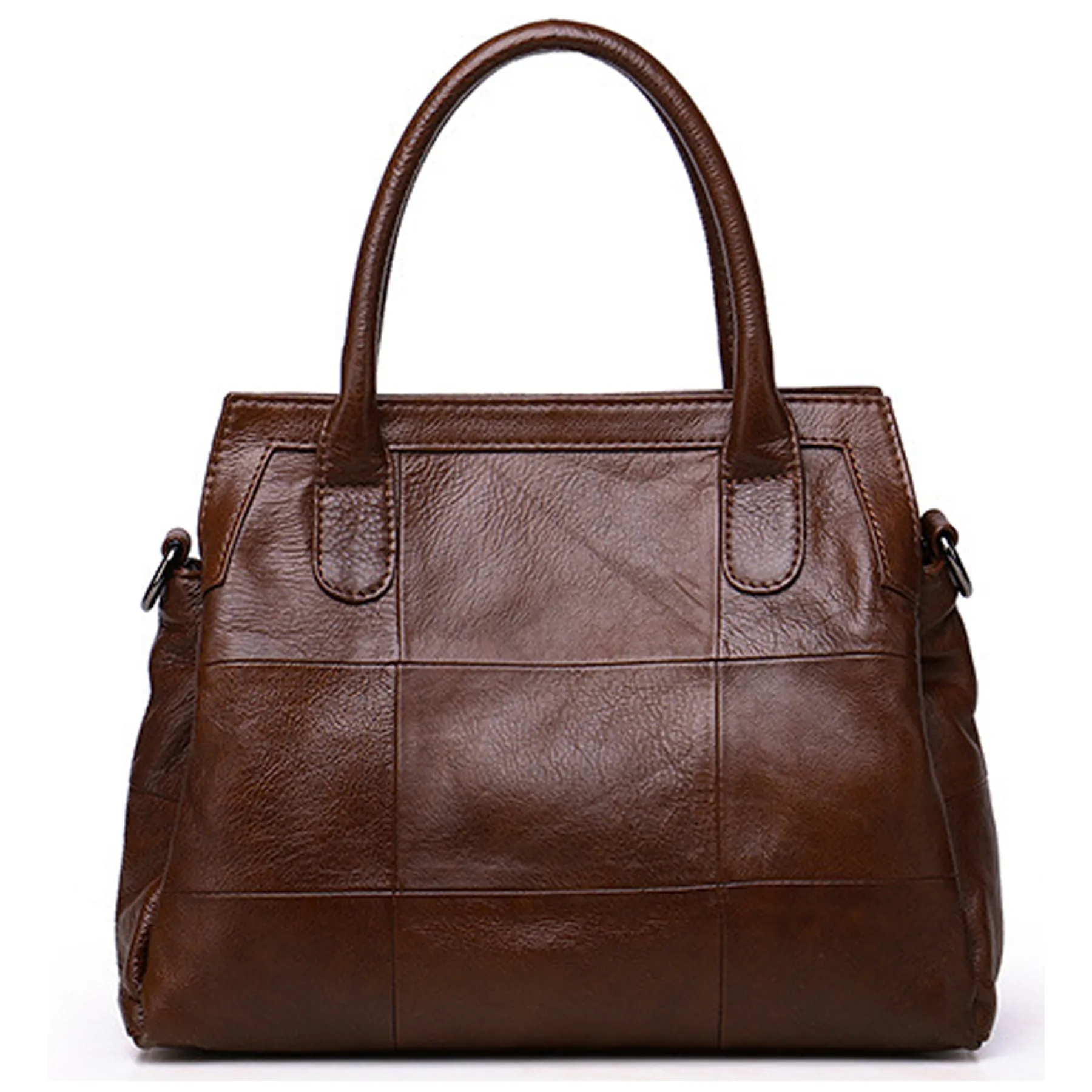 Women's Soft Genuine Leather Tote Bag 4