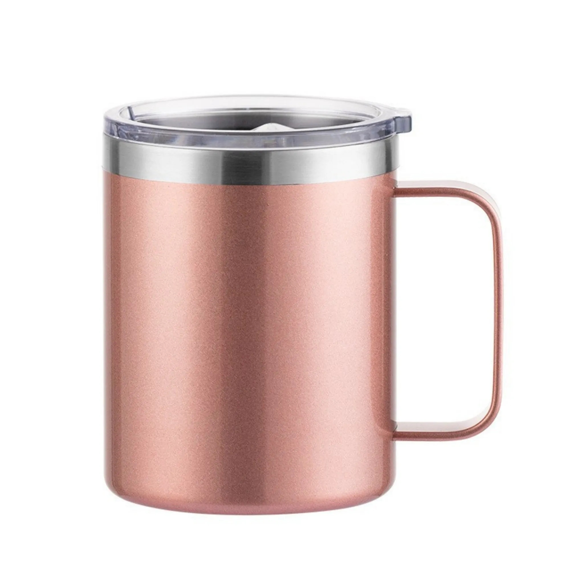 12oz Stainless Steel Portable Handle Mug 17