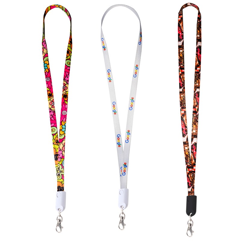 Fabric Lanyard Charging Cable 3