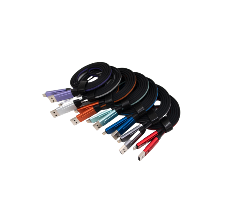 6-in-1 Braided Charging Cable 6
