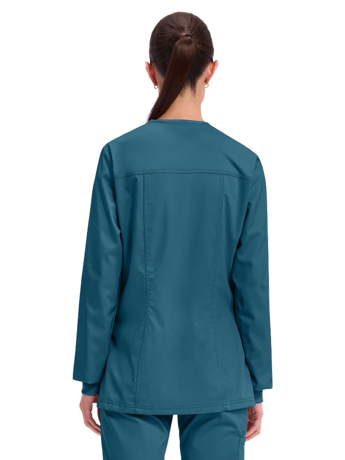 Cherokee - Workwear Revolution - Women's 3-Pocket Snap Front Jacket 33