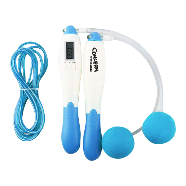 Jump Rope With Counter On Handles And Cordless Attachments 14
