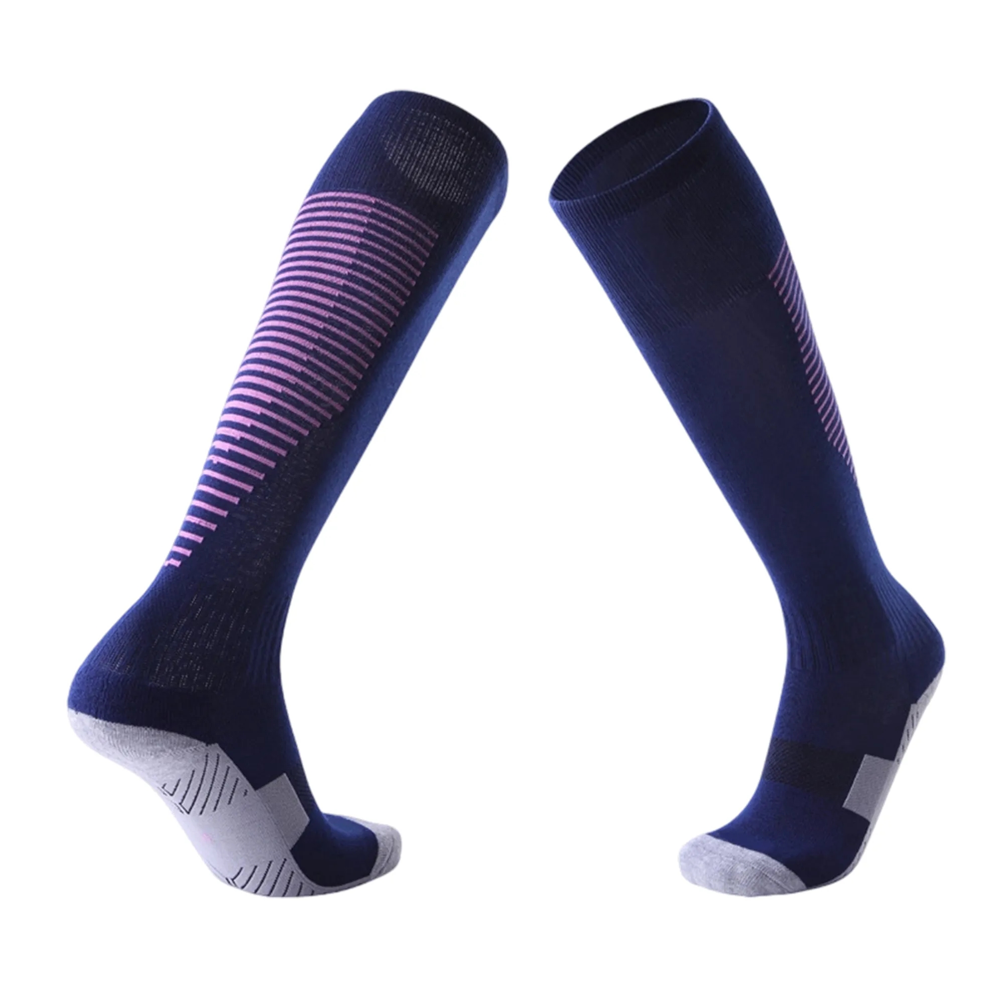 Professional Knee-High Soccer Socks with Cushioning 1