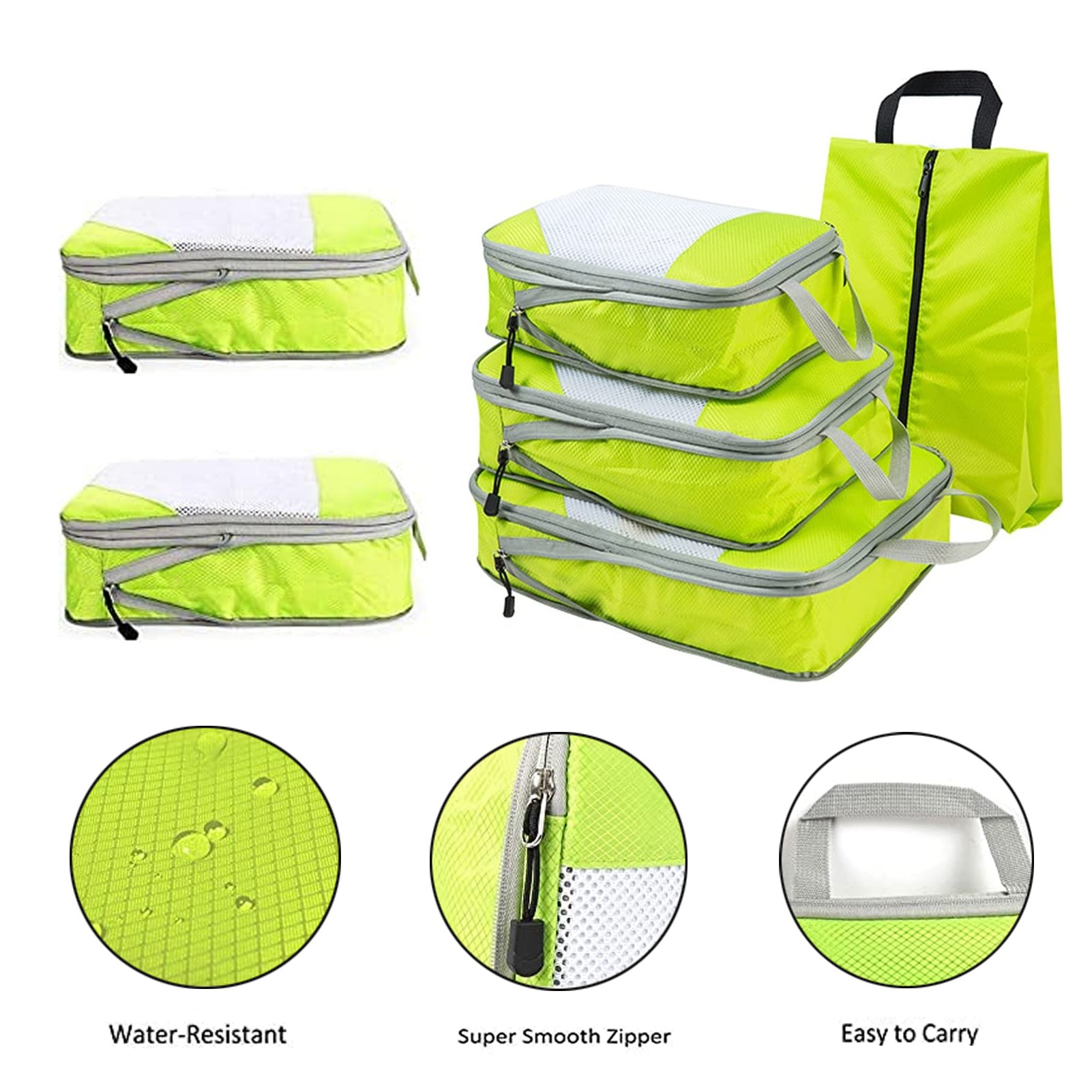 4 pcs set Travel Storage Bags 2