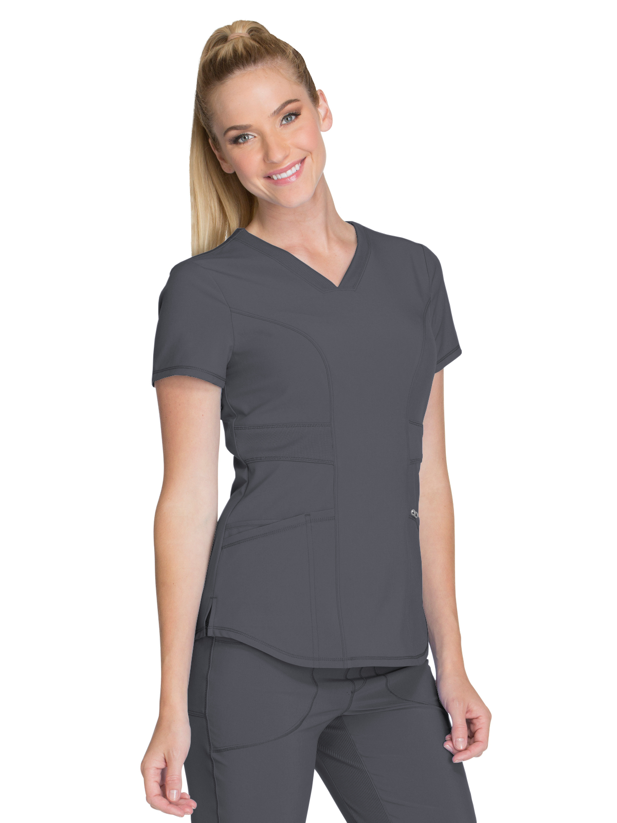Infinity - Women's 3 Pocket V-Neck Top 31