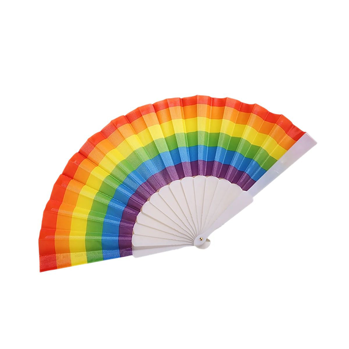 Colorful Foldable Fan for Weddings 1