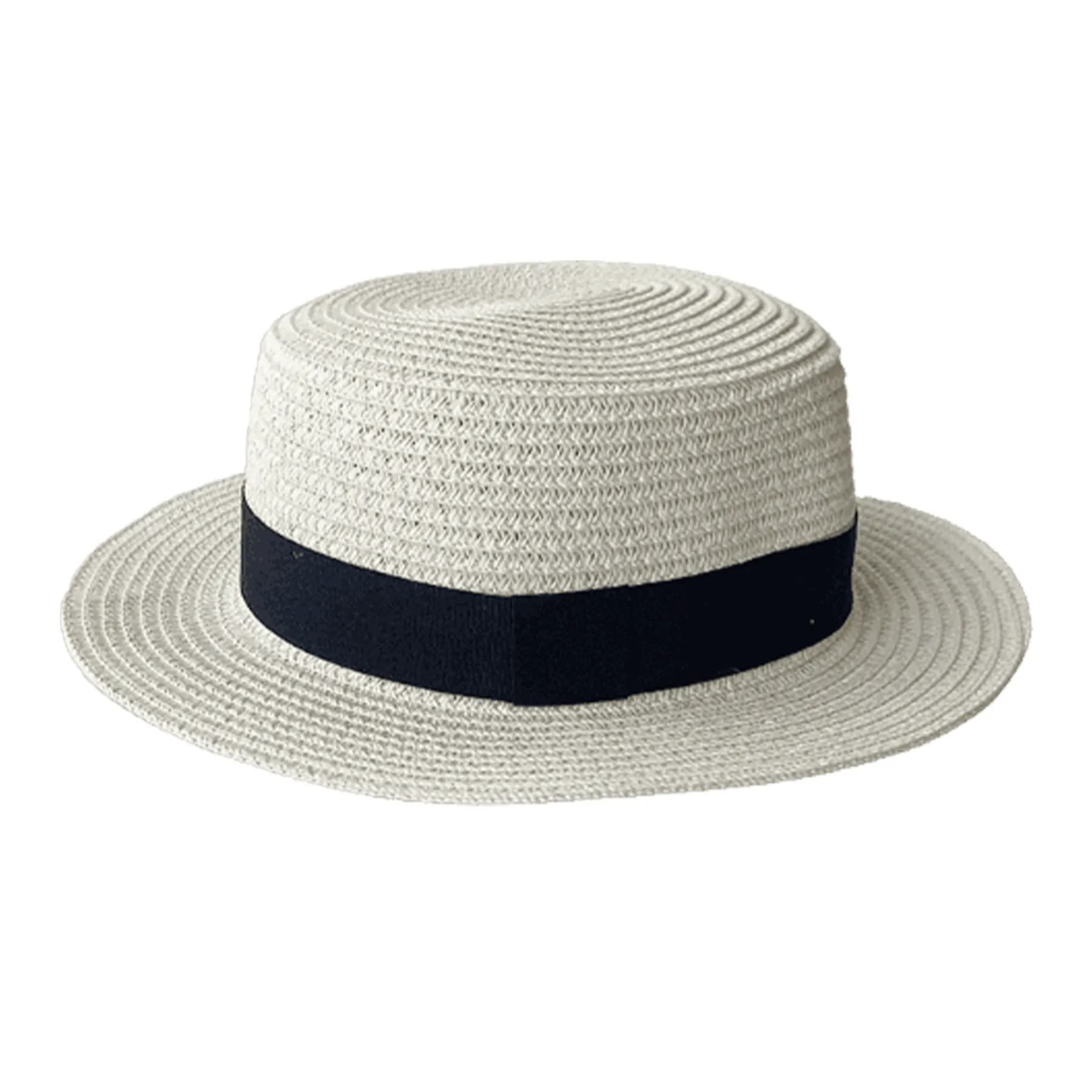 Korean Flat Protective Straw Hat 5