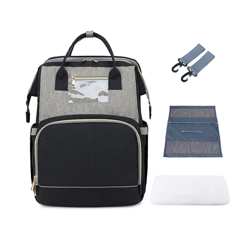 3 Insulated Bottle Warmer Diaper Bag With Usb Charge Port 8