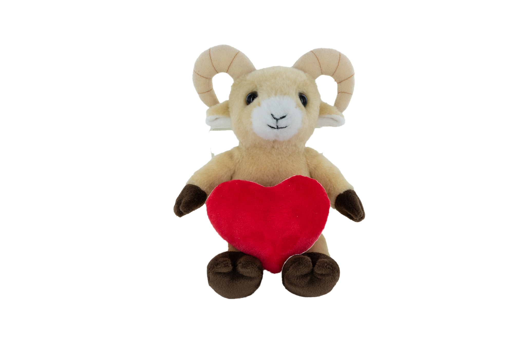 Plush Ram with Red Heart 2