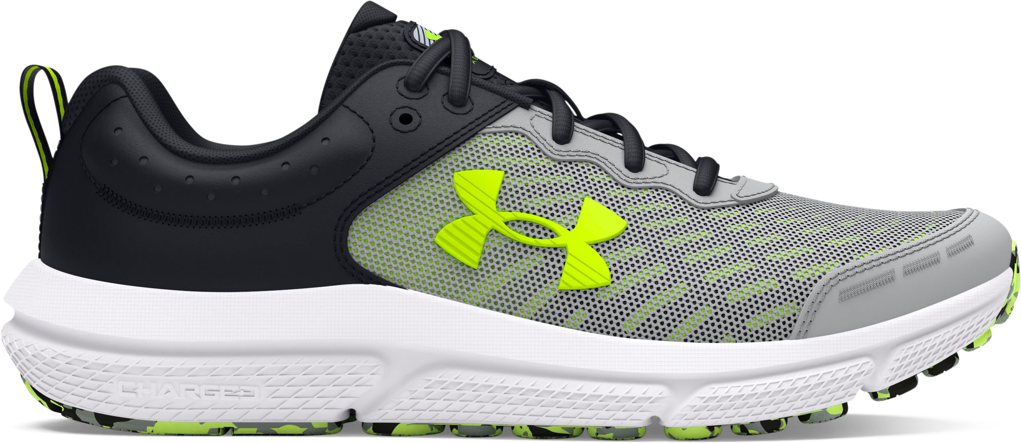 UA Assert 10 Wide Boys' Running Shoes 3