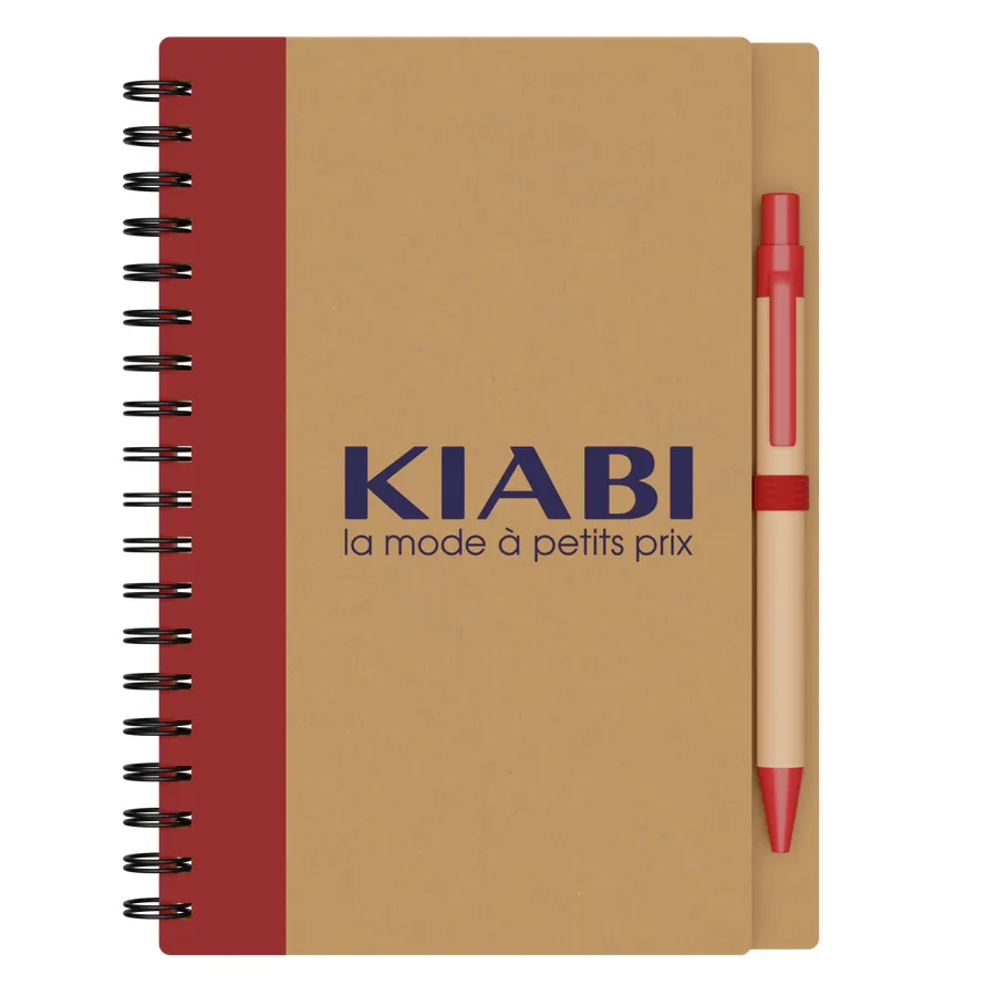 Eco Spiral Notebook & Pen 4