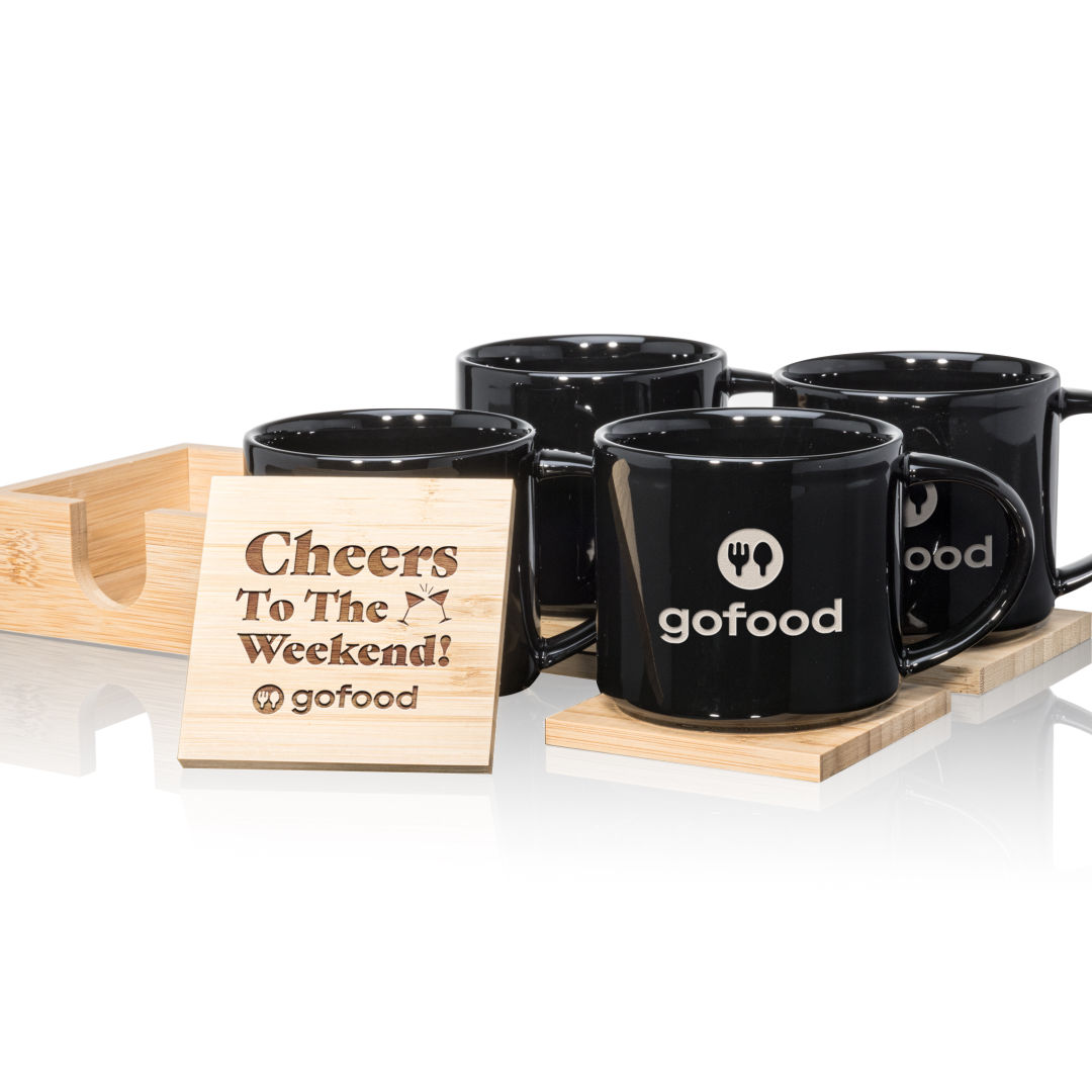 Davies Mug & Coaster Set 6