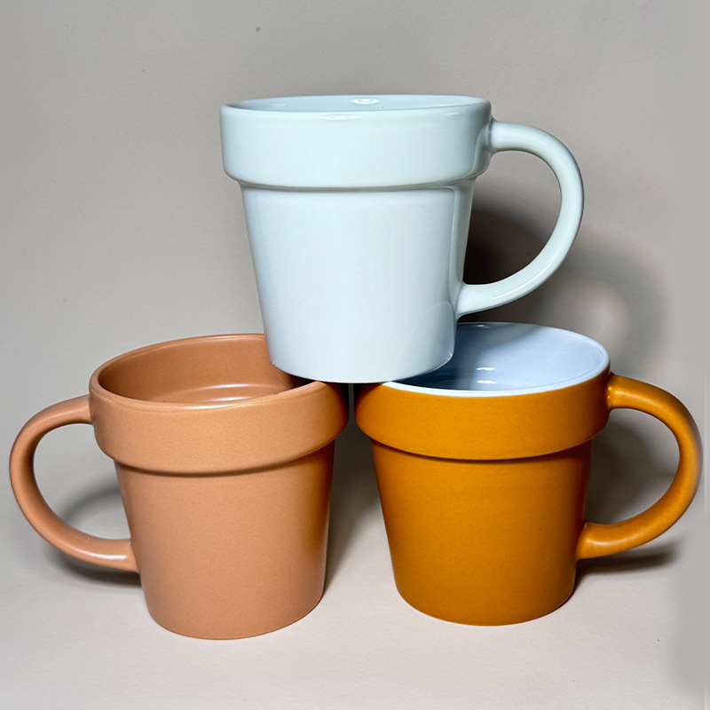 14oz Plant Pot Cup 7
