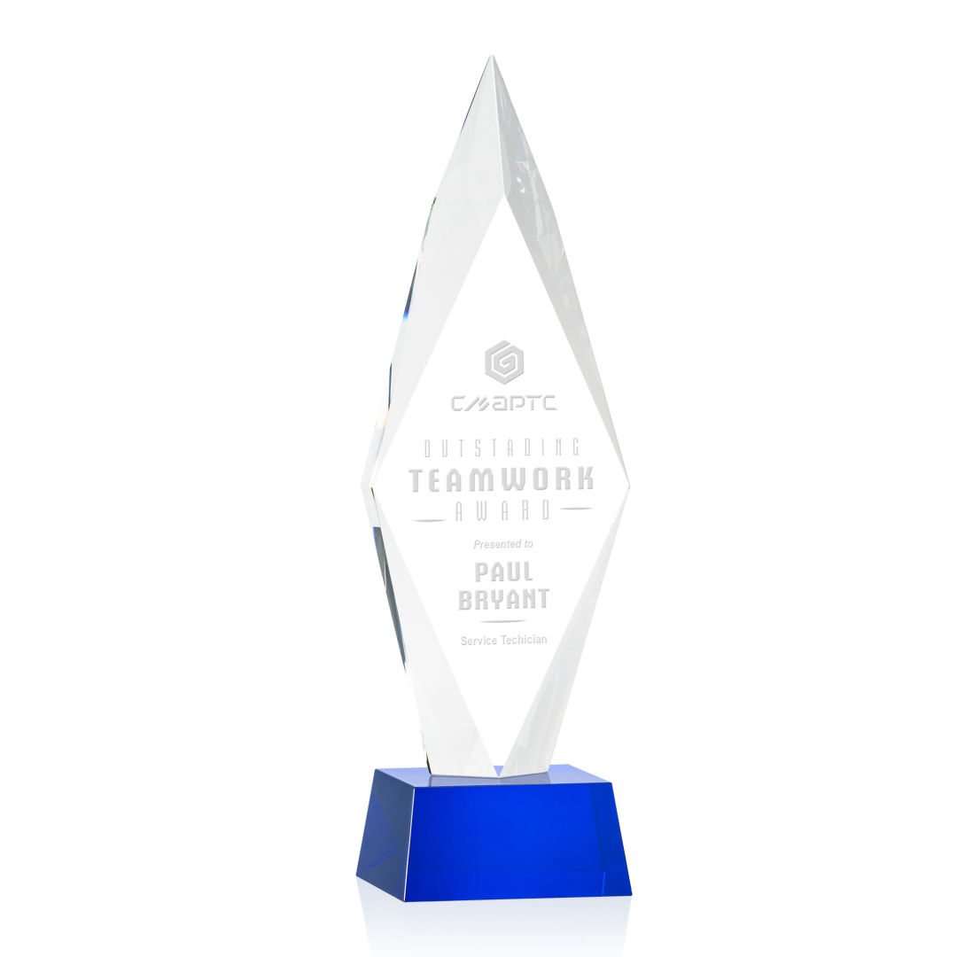 Manilow Award on Robson Base - Blue 7
