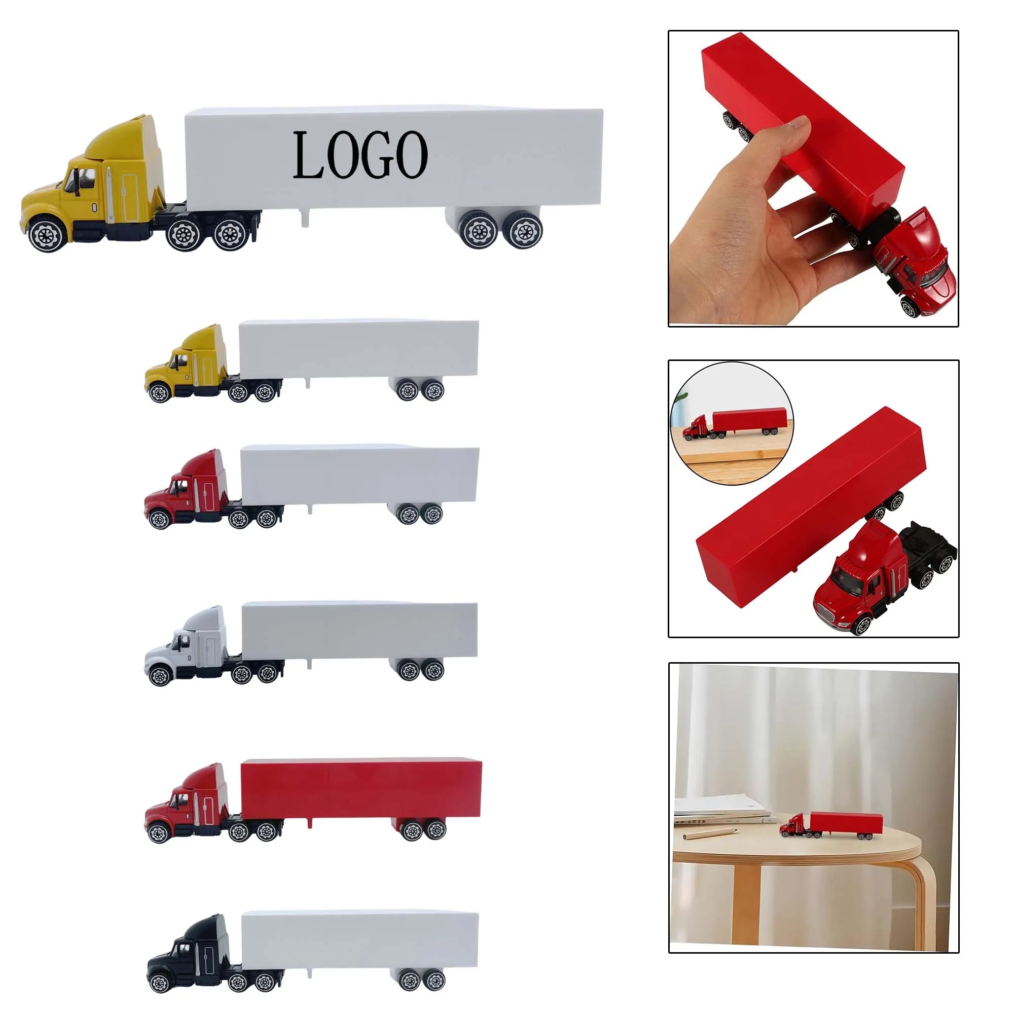 Diecast Truck Model Transport Toy 7