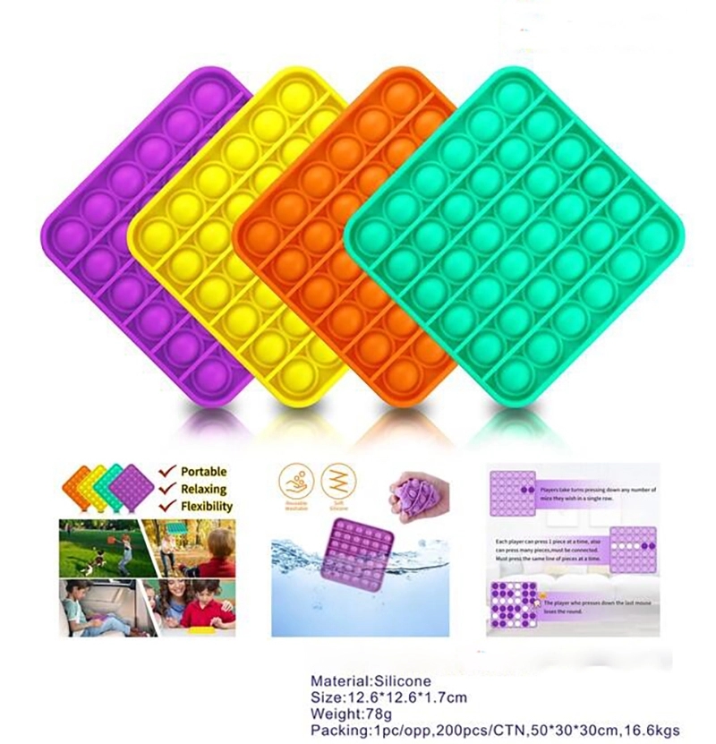 Silicone Push Pop Fidget Toy 1