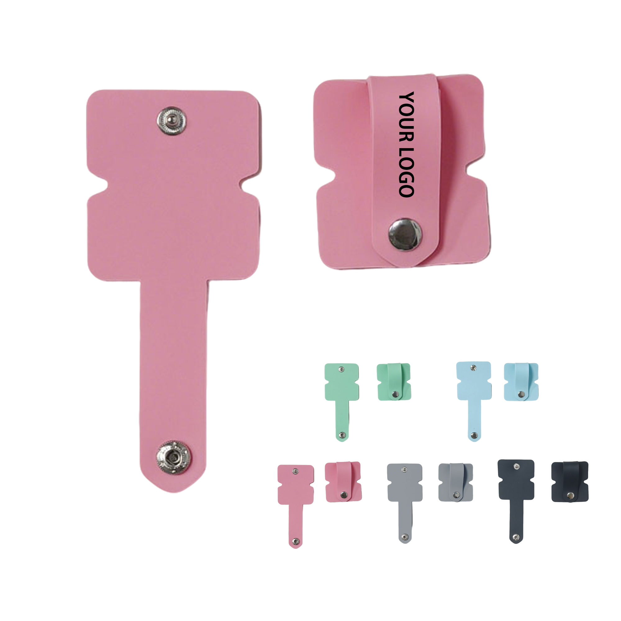 Silicone Cord Keeper With Buckle Strap 4.8" x 2" 6