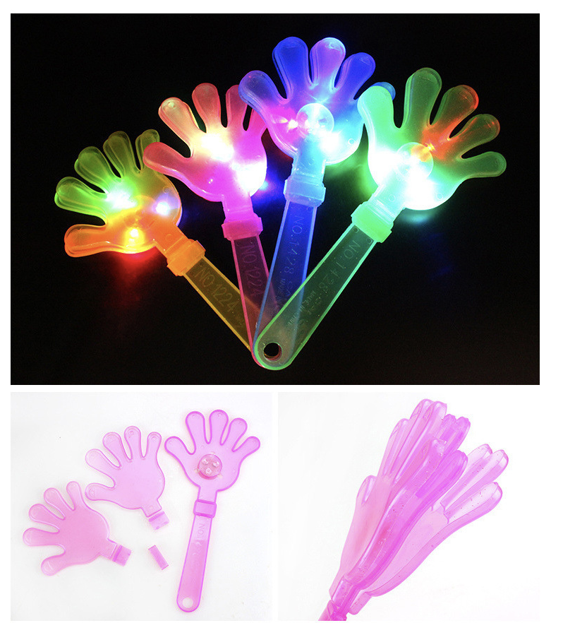 Colorful Light Up Hand Clapper 1