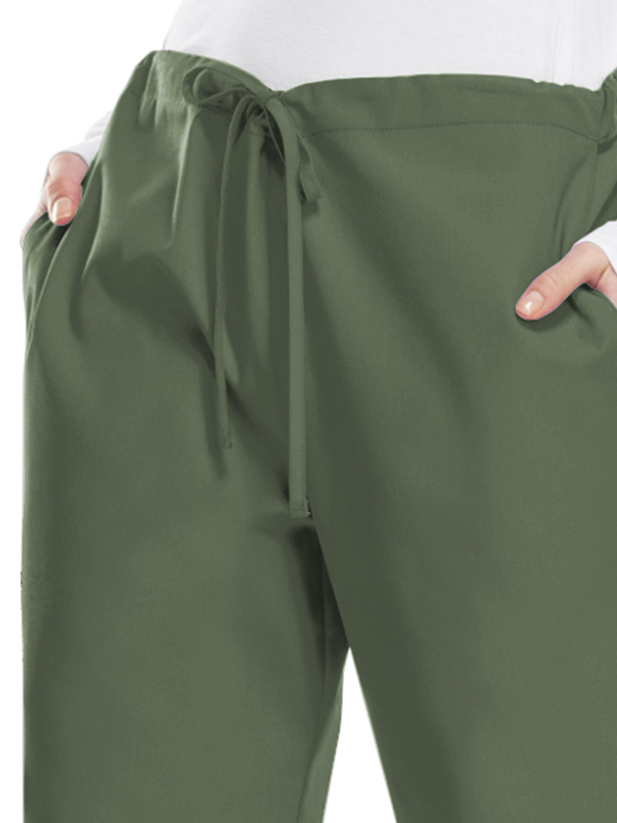 Cherokee - Workwear Originals - Women's 3-Pocket Natural Rise Drawstring Pant 14
