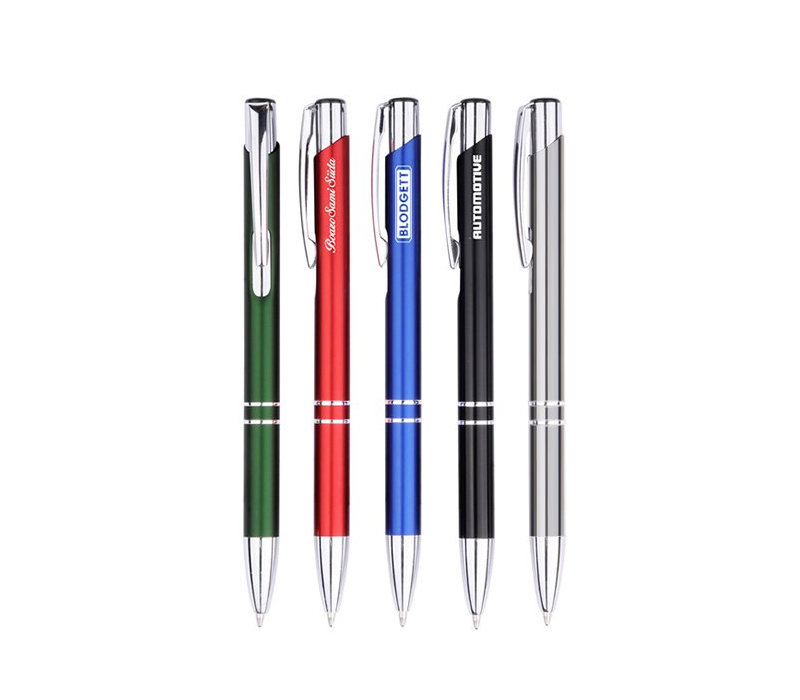 Aluminum Barrel Ballpoint Pen 3