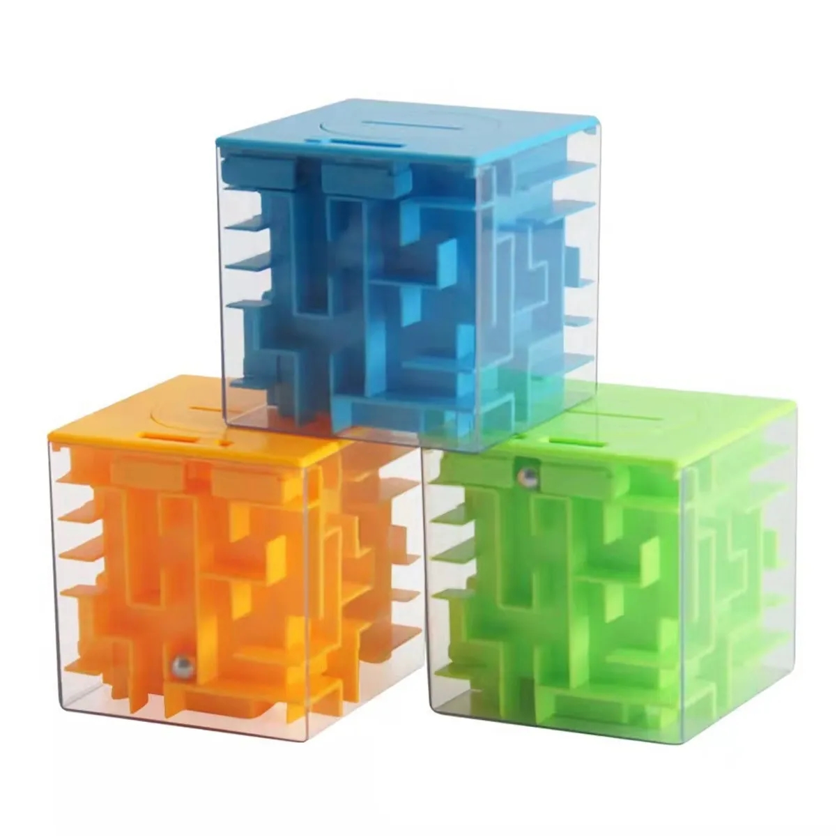 3D Puzzle Maze Money Bank Box 3