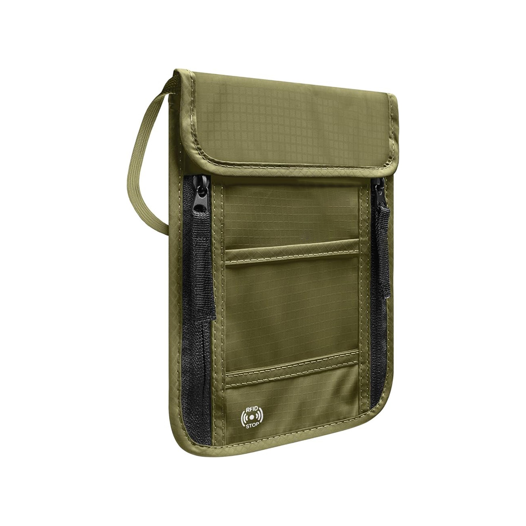 Travel Neck Wallet With RFID Blocking 6