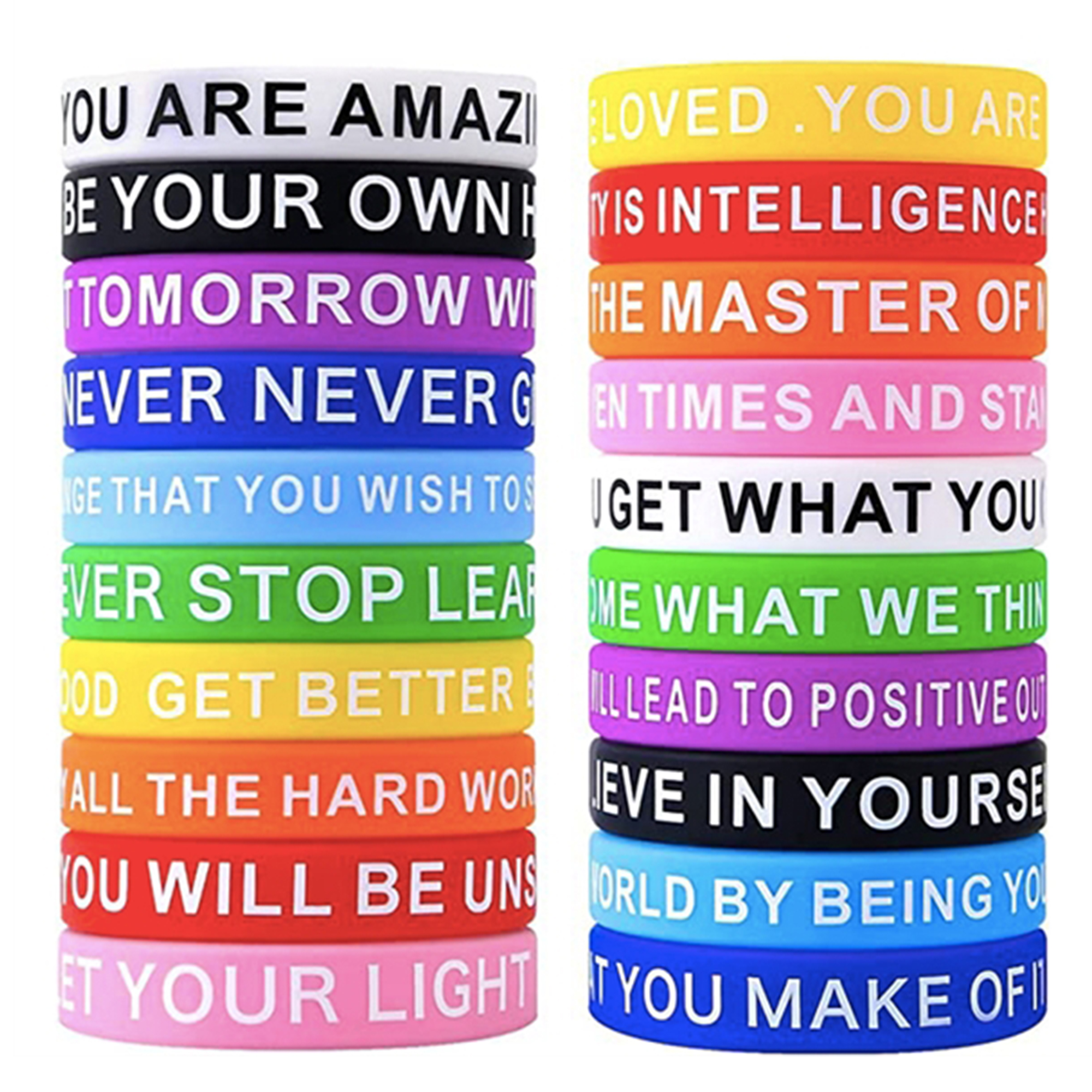Multicolor Silicone Bracelet 2